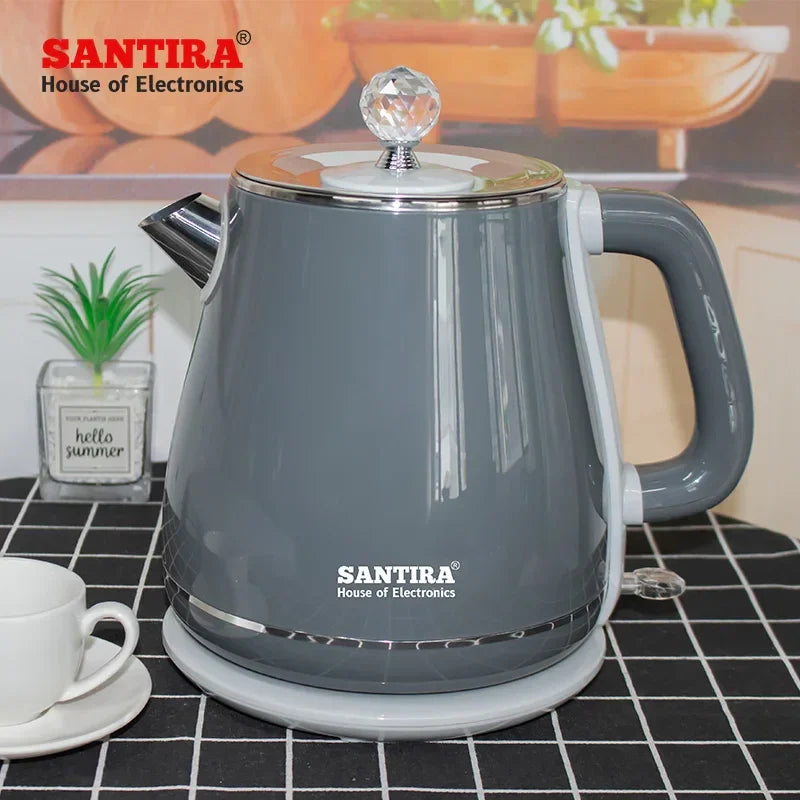 Santira 1.8L Electric Kettle - Gray - Tashqila Santira 1.8L Electric Kettle - Gray - Tashqila